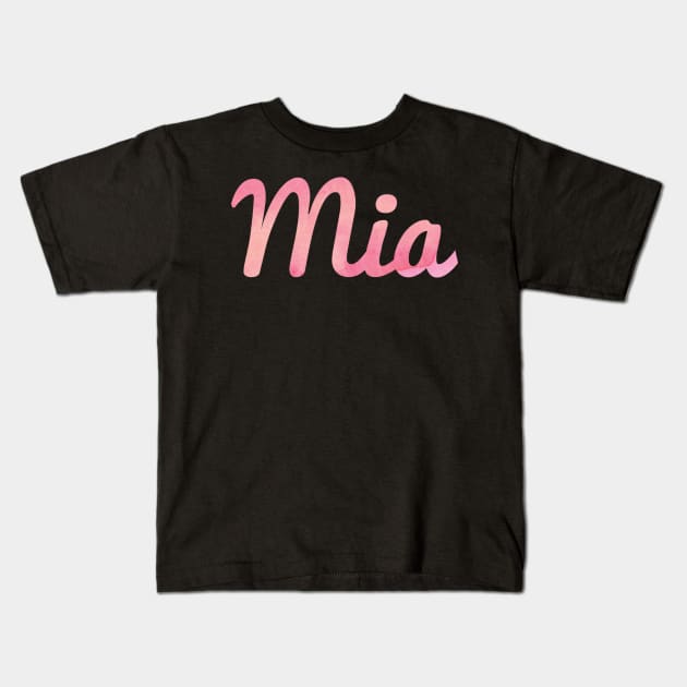 Mia Kids T-Shirt by ampp